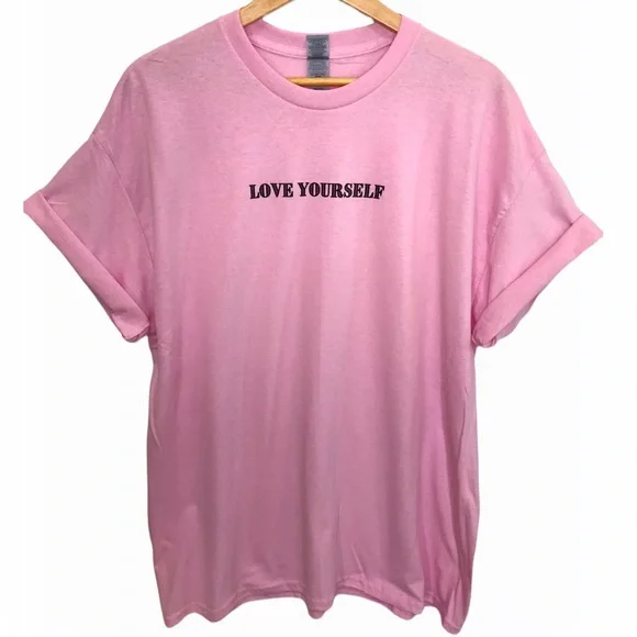 LOVE YOURSELF Unisex Adult 100% Cotton T-Shirts - Various - Picture 8 of 9